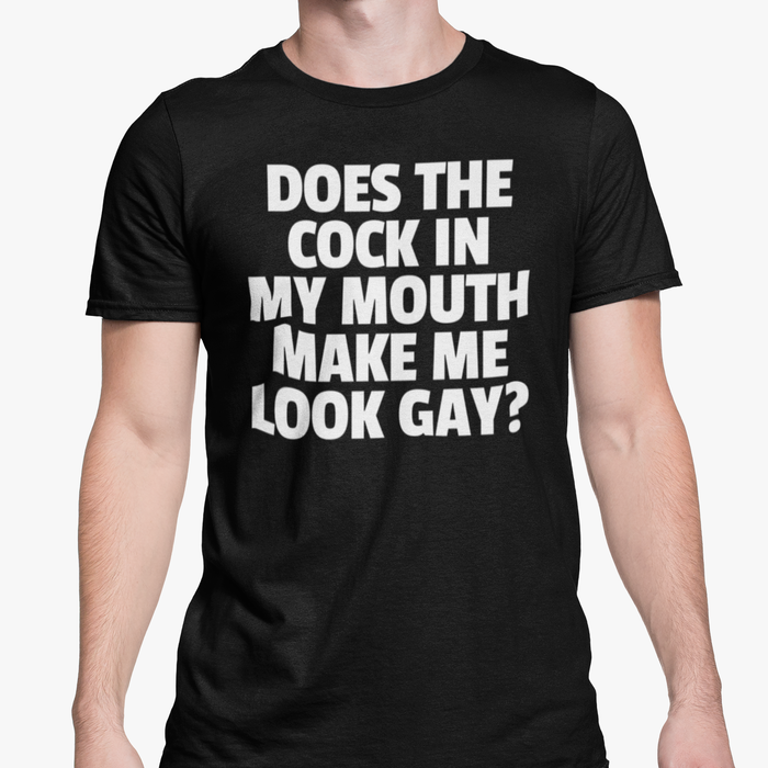 Does The Cock In My Mouth Make Me Look Gay