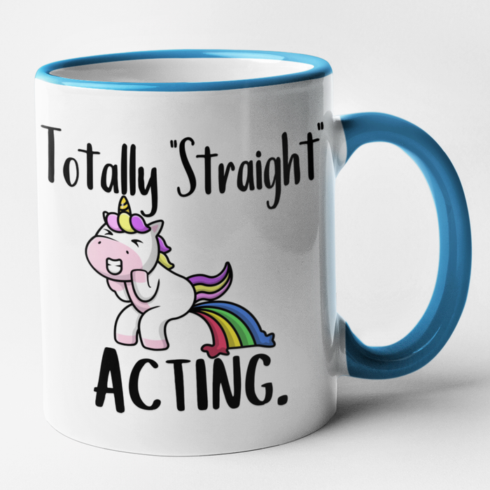 Totally "Straight"Acting